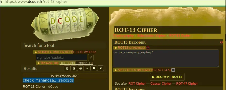 dcode