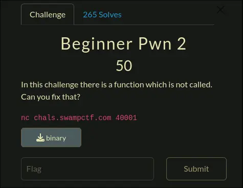 beginnerpwn2