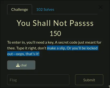 youshalnotpass